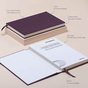 Show details for Bespoke Hardcover Notebook