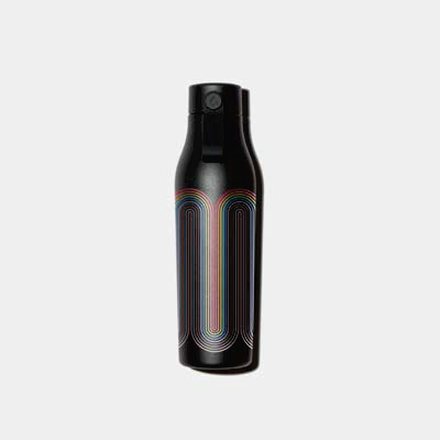 Show details for Sample MOO Water Bottle - Cloudy Grey - 360 Wrap