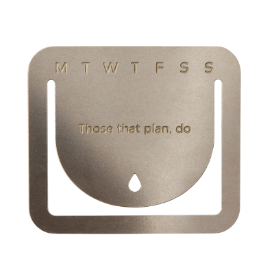 Show details for Perpetual Calendar Replacement Clip - Stainless Steel
