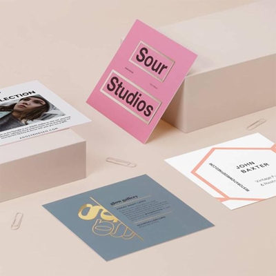 Show details for Square Special Finish Postcards