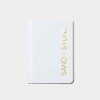 Show details for Sample Tape Bound Notebook - Mini