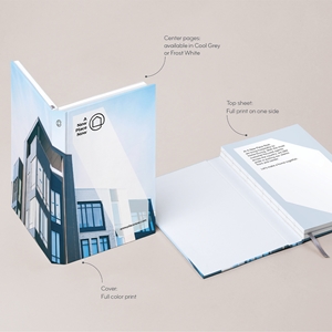 Show details for Full Print Hardcover Notebook